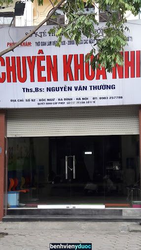 Phòng Khám Nhi - Bs Nguyễn Văn Thường Ba Đình Hà Nội