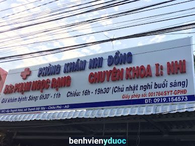 Phòng Khám Nhi Đồng Bs. RẠNG Châu Phú An Giang