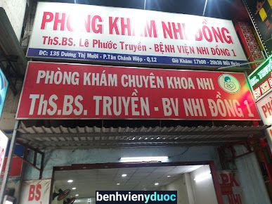 Phòng Khám Nhi Đồng - BS Truyền - BV Nhi Đồng 1 12 Hồ Chí Minh