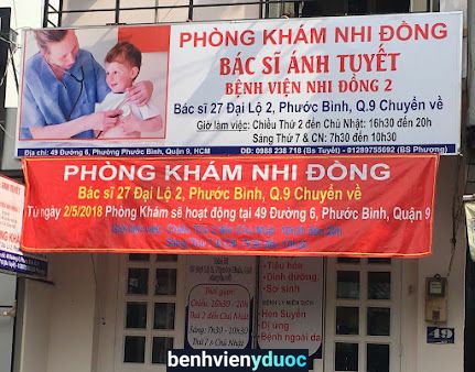 Phòng khám Nhi Đồng - Bs Tuyết, Bs Phượng - BV Nhi Đồng 2 Thủ Đức Hồ Chí Minh