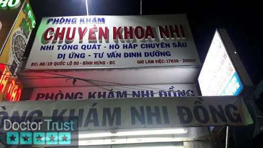 Phòng khám Nhi Đồng Bình Chánh Hồ Chí Minh