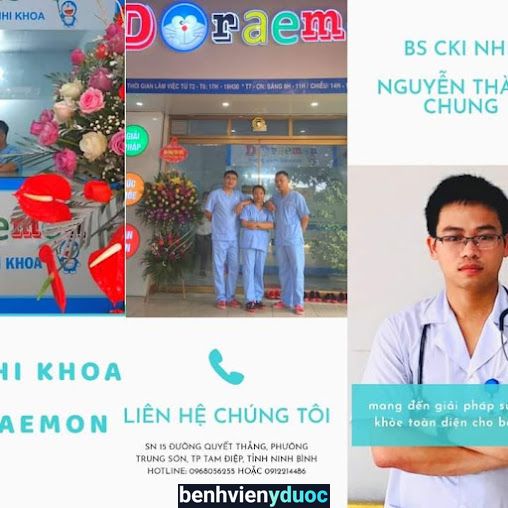 Phòng khám nhi khoa doraemon Tam Điệp Ninh Bình