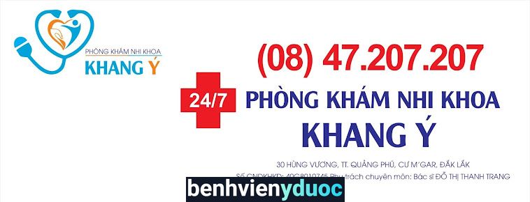 Phòng khám Nhi Khoa Khang Ý - BS. Đỗ Thị Thanh Trang Cư M'gar Đắk Lắk