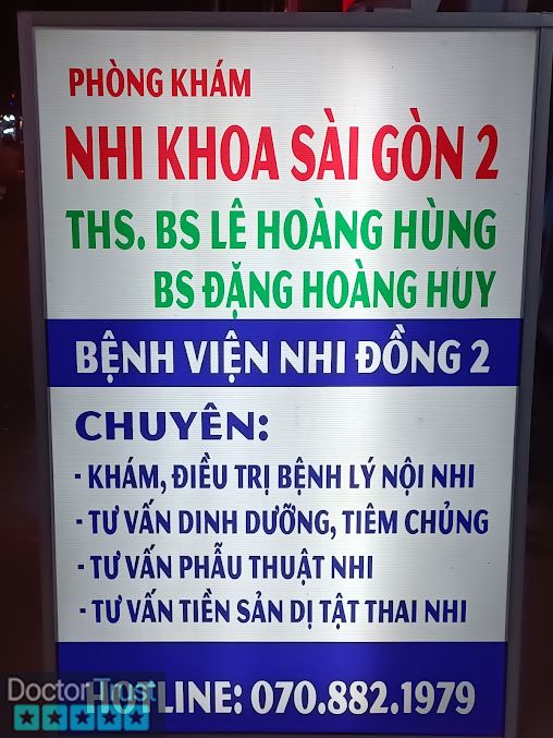 Phòng Khám Nhi Khoa Sài Gòn 2 Thuận An Bình Dương