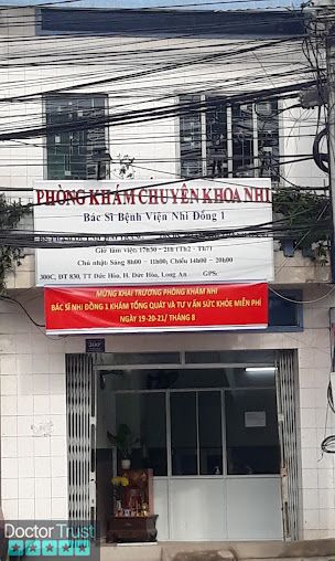 Phòng Khám Nhi Thạc Sĩ Hằng - BV Nhi Đồng 1 Đức Hòa Long An