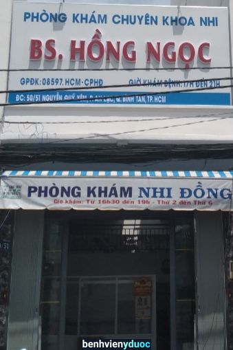 Phòng khám Nhi - Ths.bs.Hồng Ngọc ( Nhi Đồng 1)