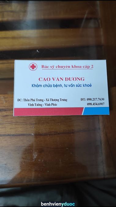 Phòng Khám Nội Khoa Hoàng Dương Vĩnh Tường Vĩnh Phúc