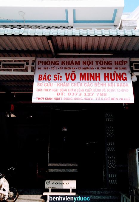 Phòng khám Nội Tổng hợp - BS Võ Minh Hưng Chợ Mới An Giang