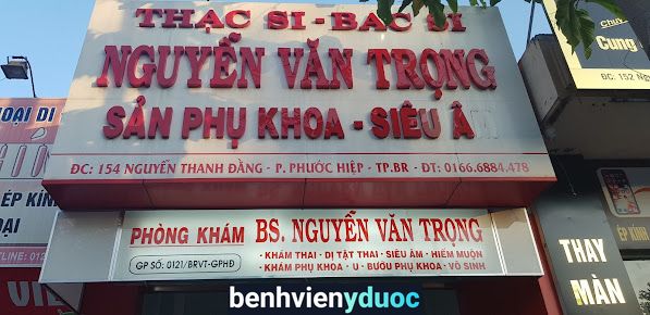 Phòng khám Phụ Sản Bs. Nguyễn Văn Trọng Bà Rịa Bà Rịa - Vũng Tàu