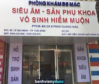 Phòng khám sản BS Mác Thái Bình Thái Bình