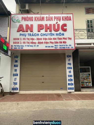 Phòng khám sản phụ khoa An Phúc Vĩnh Tường Vĩnh Phúc