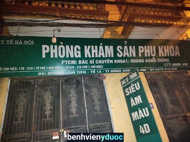 Phòng khám sản phụ khoa- Bác sĩ Hoàng Đăng Thông