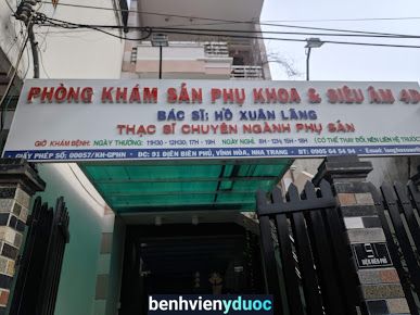 Phòng Khám Sản Phụ Khoa Bs Hồ Xuân Lãng Nha Trang Khánh Hòa