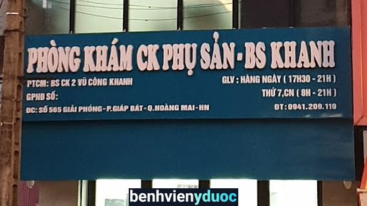 Phòng Khám Sản Phụ Khoa - Bs Khanh