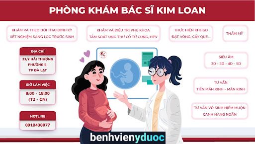 Phòng Khám Sản Phụ Khoa - Bs Kim Loan Đà Lạt Lâm Đồng