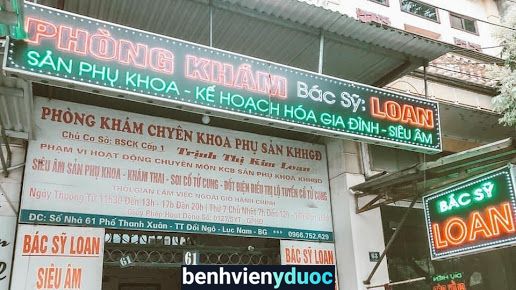 Phòng Khám Sản Phụ Khoa - Bs Loan Lục Nam Bắc Giang