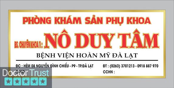 PHÒNG KHÁM SẢN PHỤ KHOA BS NÔ DUY TÂM Đà Lạt Lâm Đồng