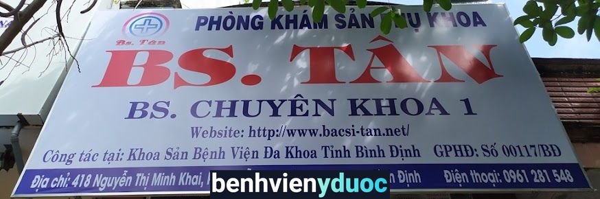 Phòng Khám Sản Phụ Khoa Bs Tân Quy Nhơn Bình Định