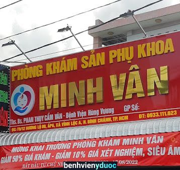 Phòng Khám Sản phụ khoa Minh Vân Bình Chánh Hồ Chí Minh