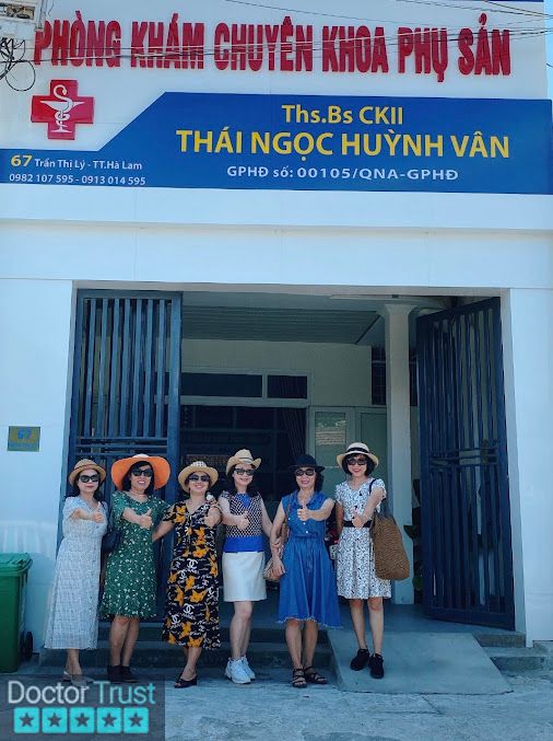 Phòng khám sản phụ khoa siêu âm xét nghiệm uy tín tại Quảng Nam, Thạc sĩ -Bác sĩ chuyên khoa II Thái Ngọc Huỳnh Vân