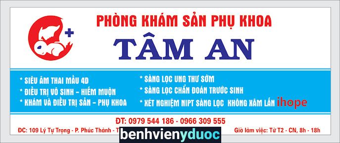 Phòng khám sản phụ khoa Tâm An Ninh Bình Ninh Bình