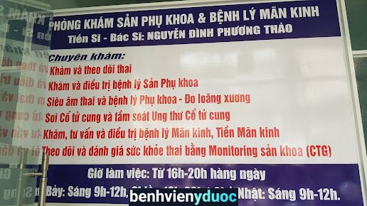 Phòng Khám Sản phụ khoa và Bệnh lý mãn kinh TS.BS Nguyễn Đình Phương Thảo Thanh Khê Đà Nẵng