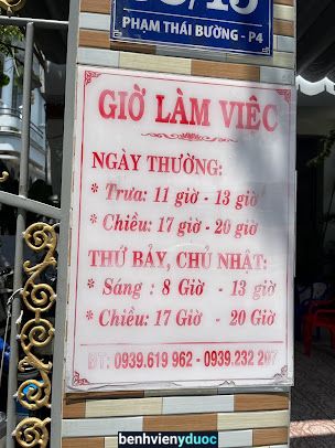 Phòng khám Siêu Âm - Sản Phụ Khoa BsCk1 Sản Lê Thị Thu Trang -BsCk1CĐHA Lê Chánh Trí Vĩnh Long Vĩnh Long