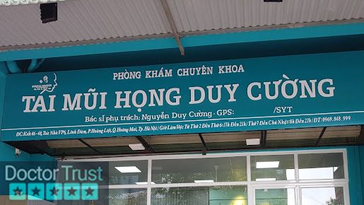 Phòng Khám Tai Mũi Họng Bác Sĩ Duy Cường Hoàng Mai Hà Nội