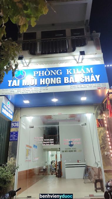 Phòng Khám Tai Mũi Họng Bãi Cháy Hạ Long Quảng Ninh