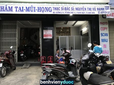 Phòng khám tai mũi họng Bs. Hạnh