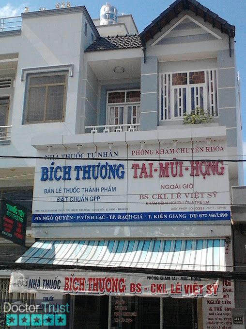 Phòng Khám TAI - MŨI - HỌNG -- BS Lê Việt Sỹ Rạch Giá Kiên Giang