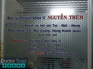 Phòng Khám Tai Mũi Họng - Bs Nguyễn Thêm