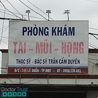 Phòng khám Tai Mũi Họng ĐăkLăk Bs DUYÊN Buôn Ma Thuột Đắk Lắk