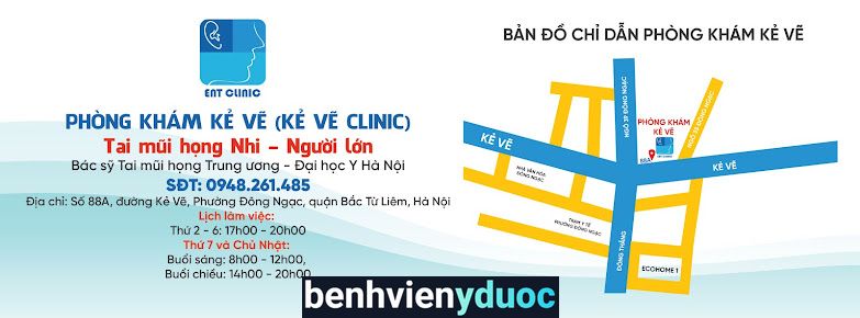 Phòng khám Tai Mũi Họng Kẻ Vẽ Bắc Từ Liêm Hà Nội