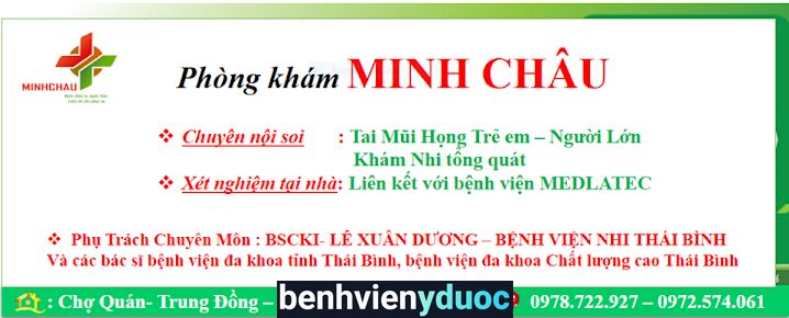 Phòng khám Tai Mũi Họng Minh Châu Tiền Hải Thái Bình