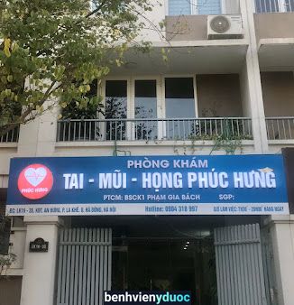 Phòng khám Tai Mũi Họng Phúc Hưng Hà Đông Hà Nội