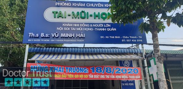 Phòng Khám Tai Mũi Họng - Ths. Bs Vũ Minh Hải Gò Dầu Tây Ninh