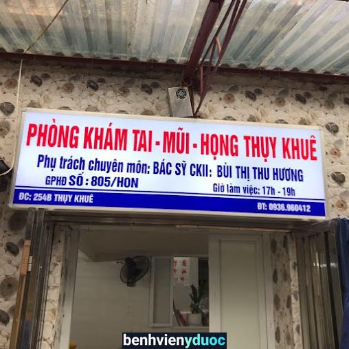 Phòng Khám Tai Mũi Họng Thuỵ Khuê - BS Thu Hương