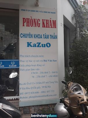 Phòng Khám Tâm Thần Kazuo Cầu Giấy Hà Nội