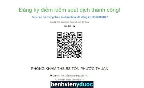 Phòng khám ThS.BS. Tôn Phước Thuận Chợ Mới An Giang