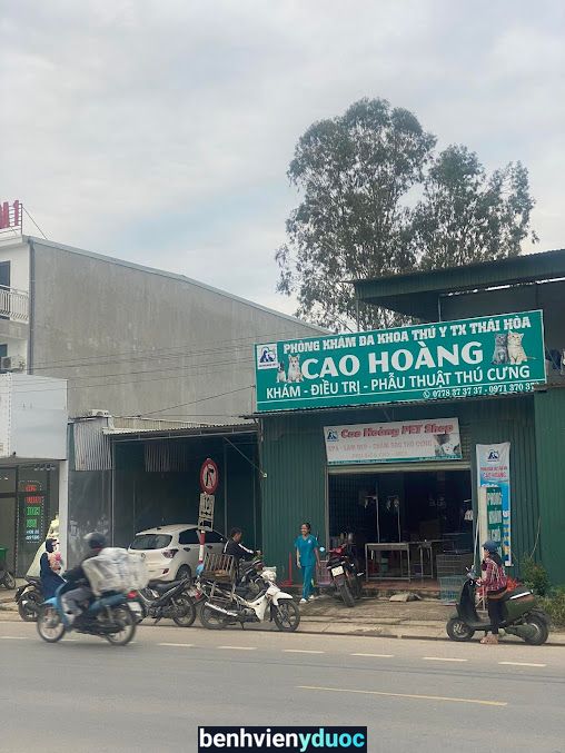 Phòng Khám Thú Y Cao Hoàng Thái Hoà Nghệ An