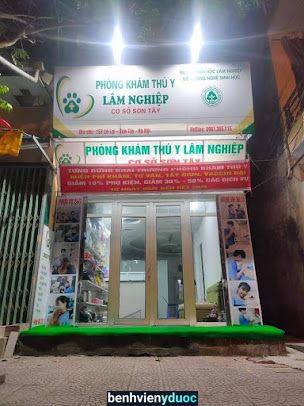 Phòng khám thú y Lâm Nghiệp cơ sở 3 Sơn Tây Hà Nội