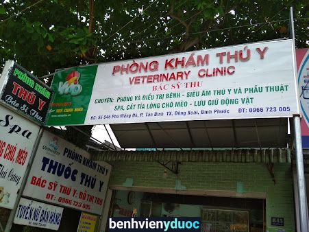 Phòng Khám Thú Y so nha 845, Phú Riềng Đỏ, ĐXoai Binh Phuoc Đồng Xoài Bình Phước