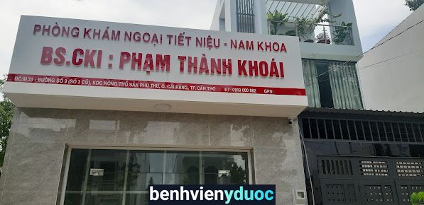 Phòng khám tiết niệu nam khoa Bs Khoái Cái Răng Cần Thơ