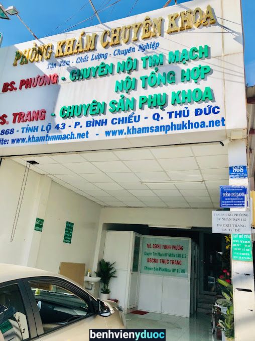 Phòng khám tim mạch ThS.BSCK2 Thượng Thanh Phương Thủ Đức Hồ Chí Minh