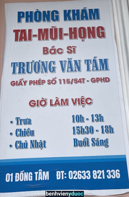 Phòng khám TMH BS Tám Đà Lạt Lâm Đồng