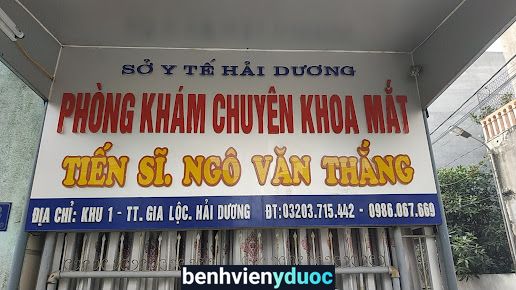 Phòng khám TS Thắng ck mắt Gia Lộc Hải Dương