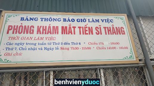 Phòng khám TS Thắng ck mắt Gia Lộc Hải Dương