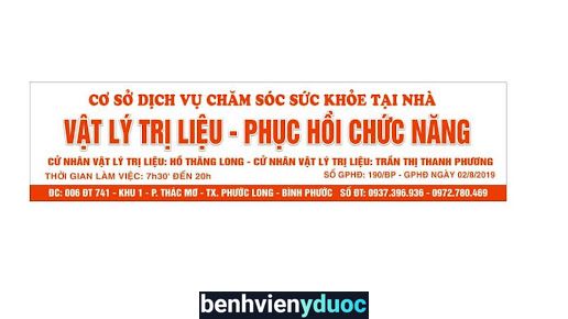 Phòng Tập VLTL Thăng Long Phước Long Bình Phước