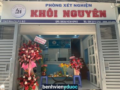 PHÒNG XÉT NGHIỆM KHÔI NGUYÊN 3 Hồ Chí Minh